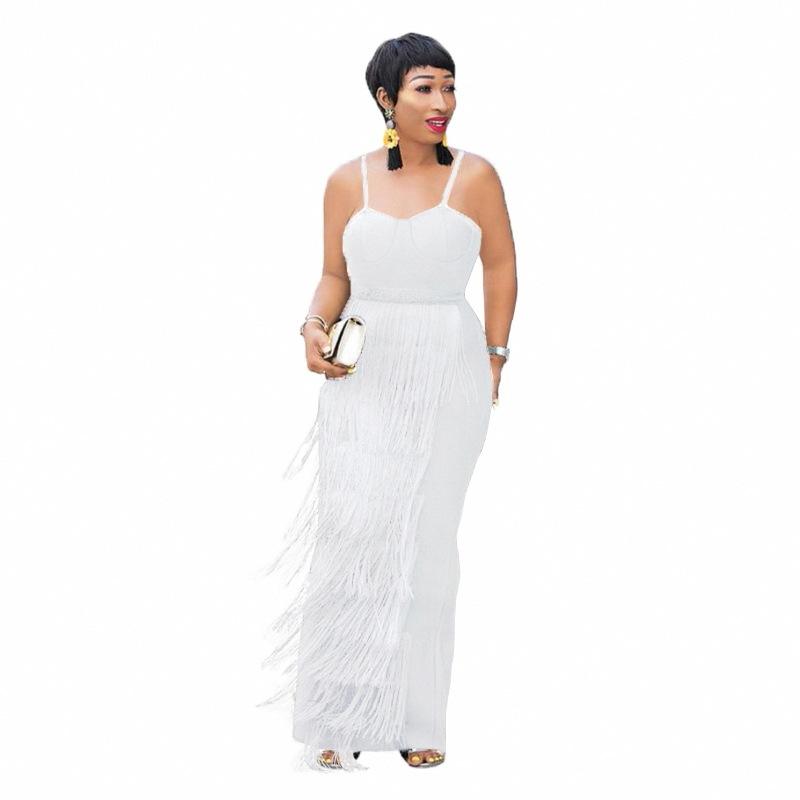 Spring and Summer Loose Hip Tassel Dresses Plus Size Women's Dress