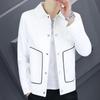 Hong Yi Kai Men's Slim Fit Fashion Jacket - 2023 Spring/Autumn Collection.