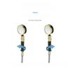 Aluminum Black and Gold Hand Shower Head with Boost Pressure Ion Water Purification Filter Universal Handheld Shower Head