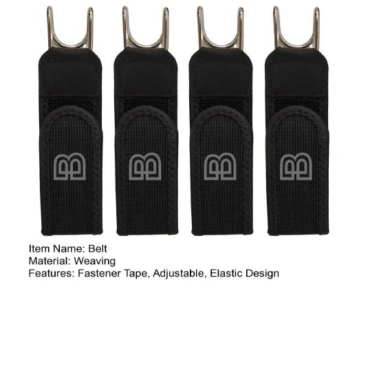 Pasek bez klamry Elastyczny Regulowany Taśma Zapinająca Design Rozciągliwy Pas Biodrowy Wygodny Pasek