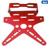 Universal Aluminum Adjustable Mount Bracket Registration Number Plate Cover Motorbike Parts Motorcycle License Plate Holder
