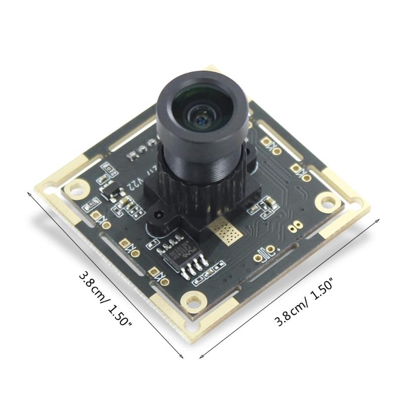 USB 1280x720 OV9732 Video Camera Module 1MP 72/100 Adjustable Manual-focus Lens Monitoring Module Plug and Use