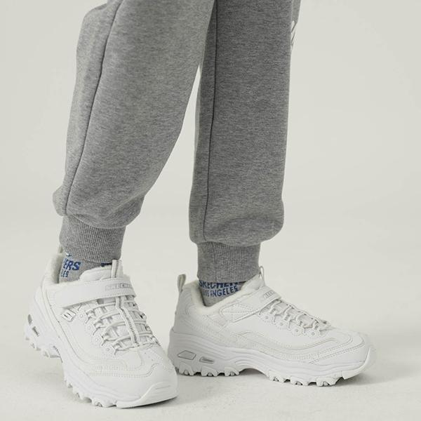 Skechers D'LITES Kids Lifestyle Shoes White Teenagers 302539L-WSL