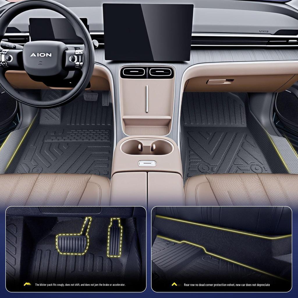 2026 GAC Trumpchi AION I60 Body Kits: Car Floor Mats, Starry Blanket Carpet & TPE Door Sill Protectors