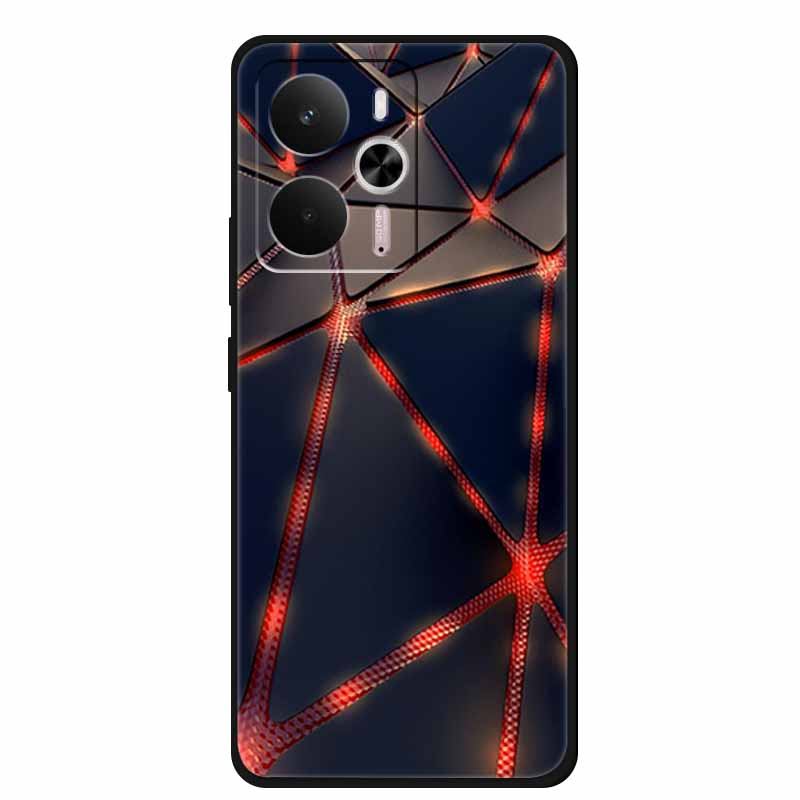 For Realme 14 5G Case Realme14 Coque 6.67" Black Silicone Soft TPU Phone Case For Realme 14 2025 Back Cover Case Shell Funda Cat