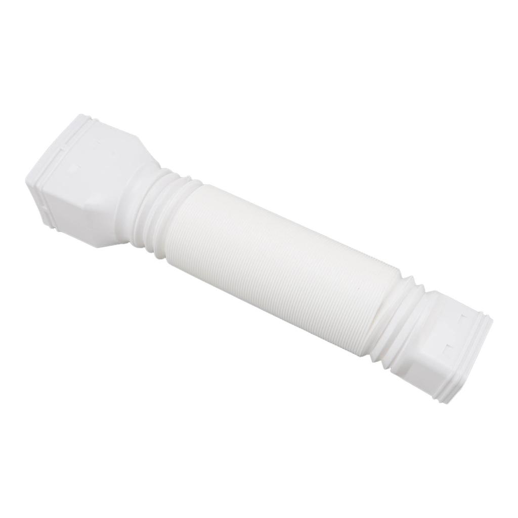 Downspout Extender Retractable Rain Gutter Drainage Pipe Down Spout Drain Extensions White