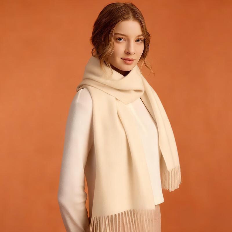 Hengyuanxiang Women's Solid Cashmere Scarf & Shawl