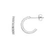 Camilla Earrings - Rhodium-plated 925 Sterling Silver