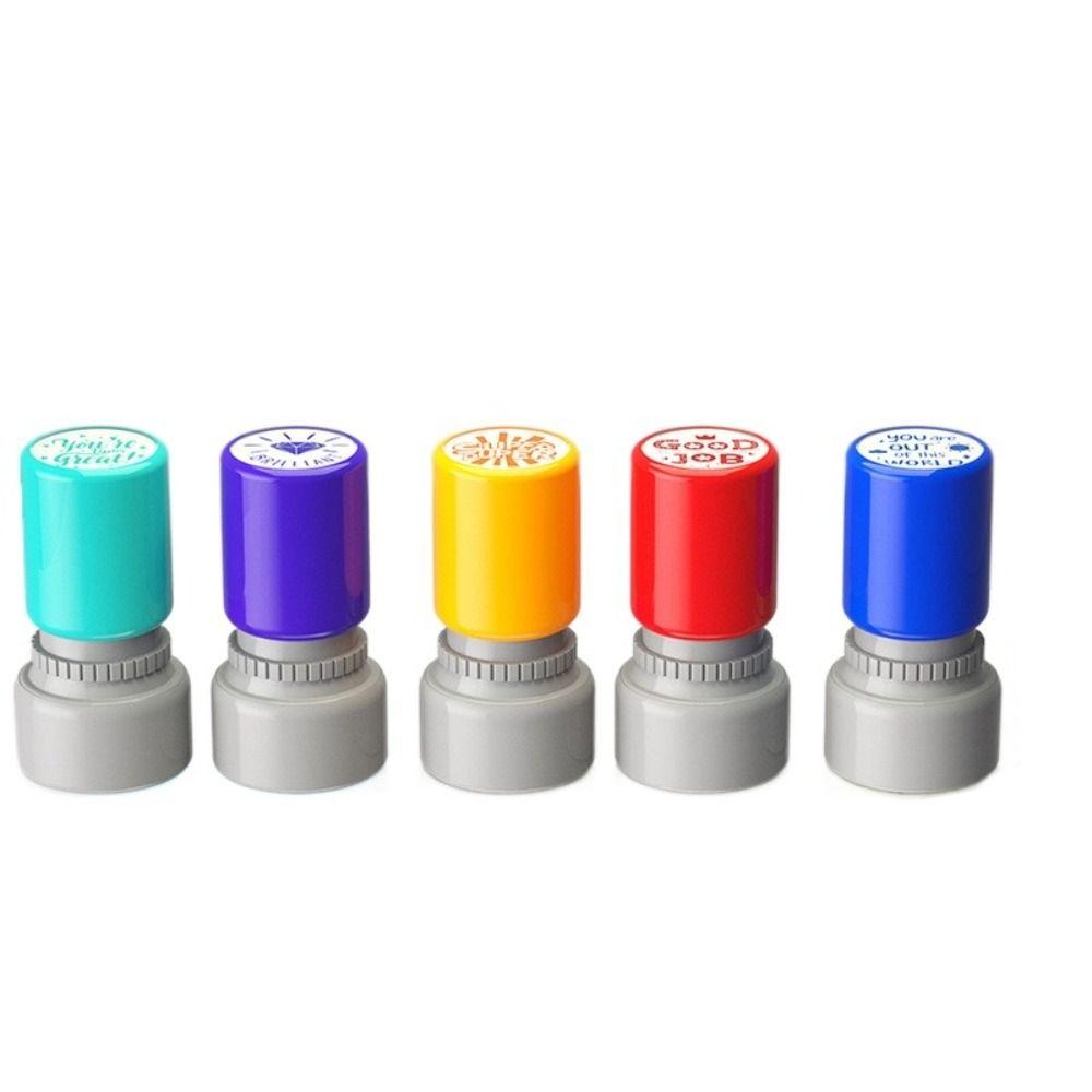 English Version Teacher's Comment Stamp Encouragement Classroom Teacher Stamp Student Seal