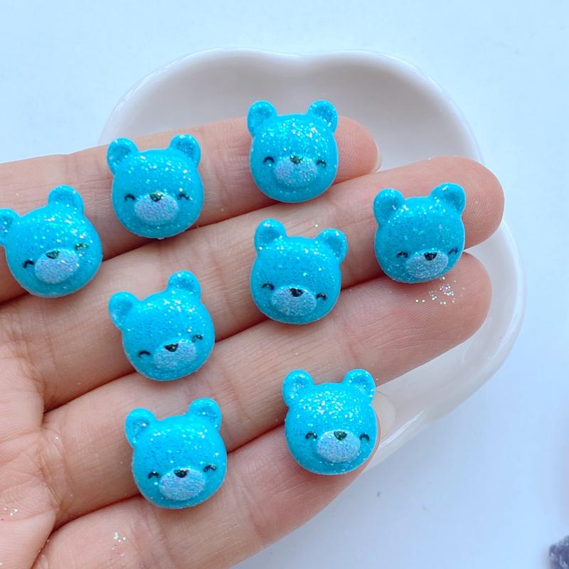 20Pcs New Kawaii Cute Shiny Little Animal Collection Flat Back Cabochons Scrapbooking DIY Jewelry Craft Decoration Accessorie