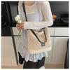 Beach woven bag women's new hollow knitted handbag large capacity shoulder crossbody armpit bag