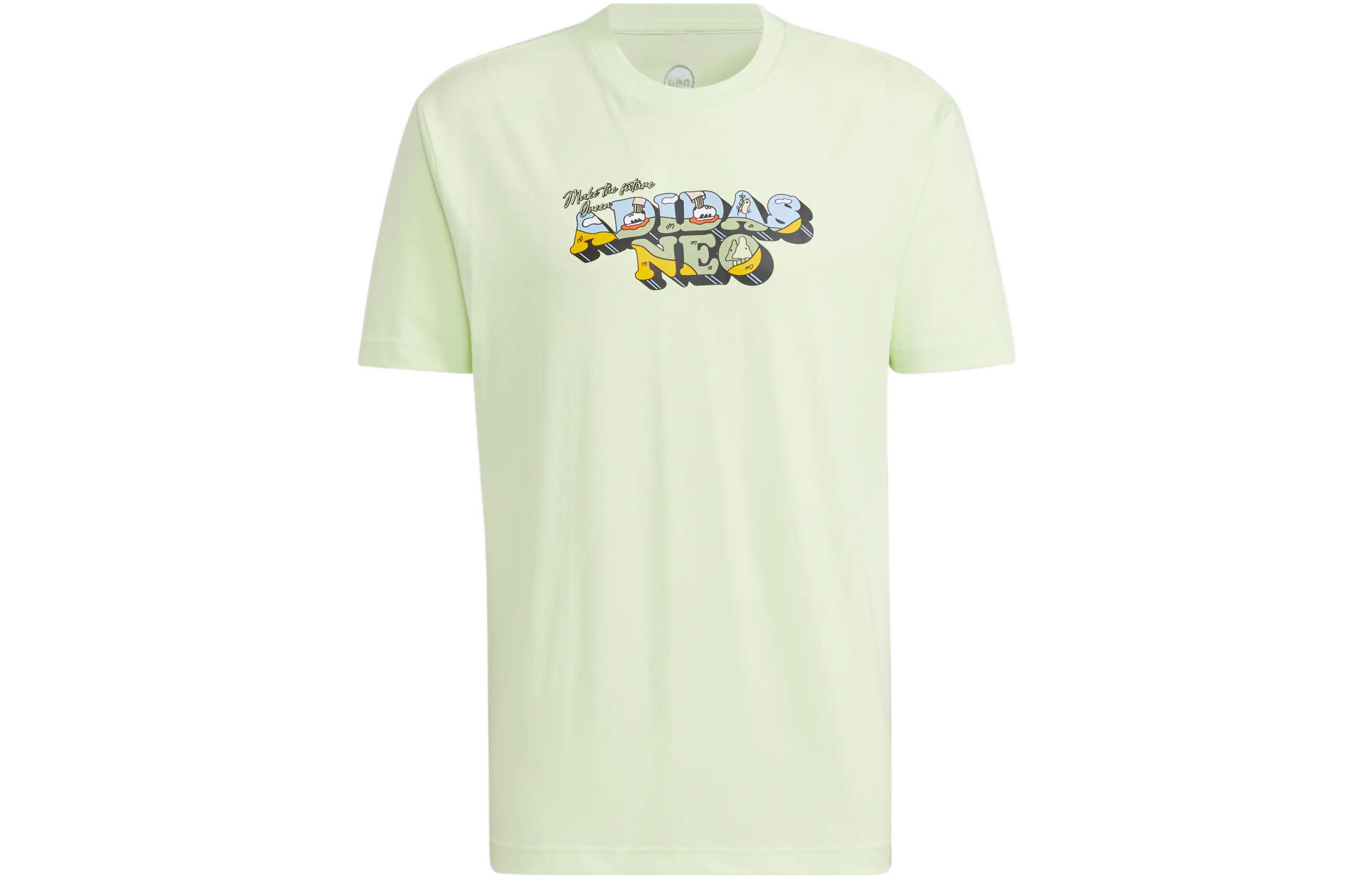 Adidas Neo T Shirt Men s Sour Green HC9662 S