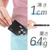 Slim 13MP Camera with 5K Video 16x Digital Compact Digital 1cm Lightweight MicroSD Card Compatible Support, Autofocus, Zoom, Built-in Type-C Charging,