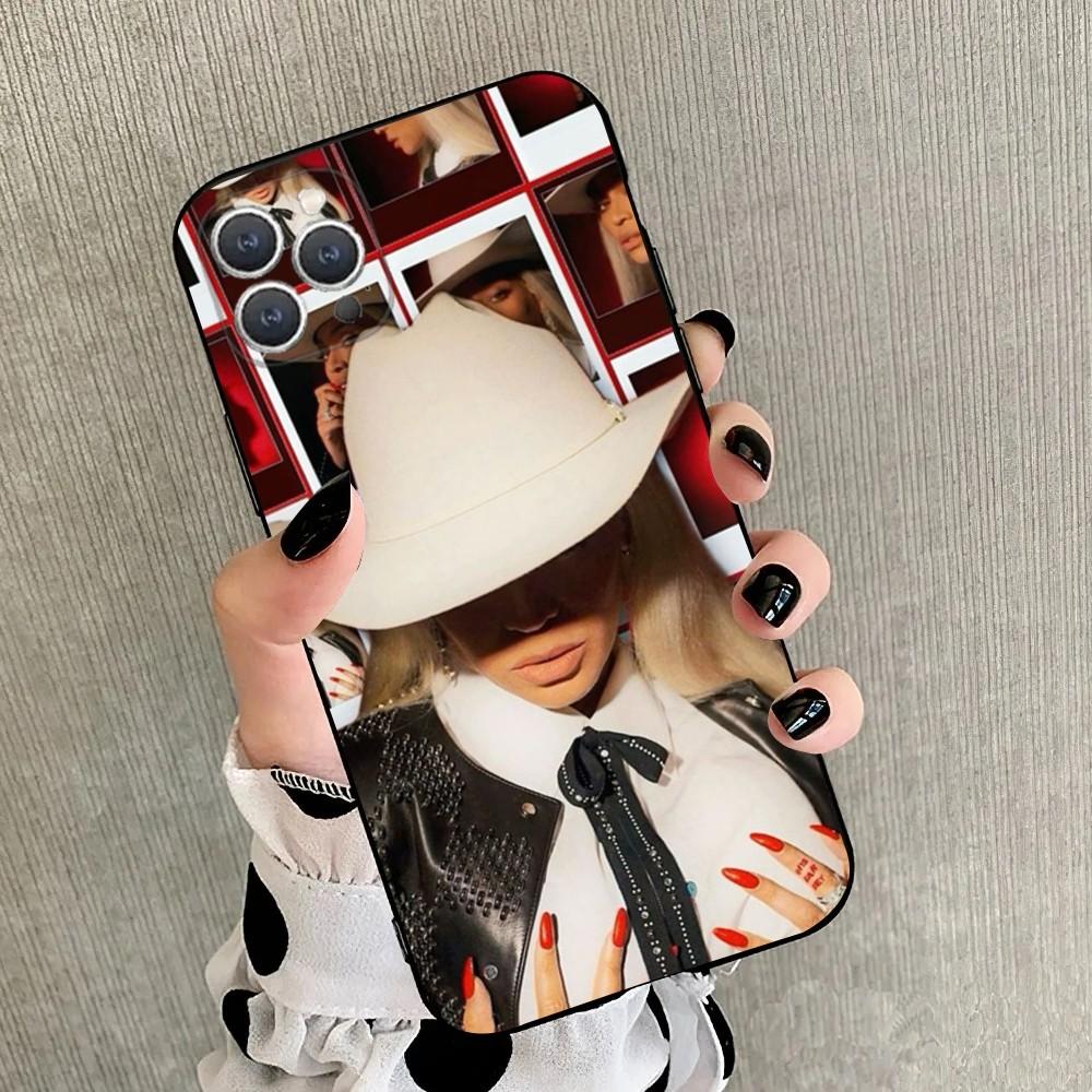 

Beyonce Hot Singer Phone Case For iPhone 15,14,13,12,11,Plus,Pro Max,XS,X,XR,SE,Mini,8,7 Soft Silicone Black Cover iPhone14Pro