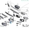 BMW X6/E71 Fog Light Frame Trim (51117312595/51117312596)