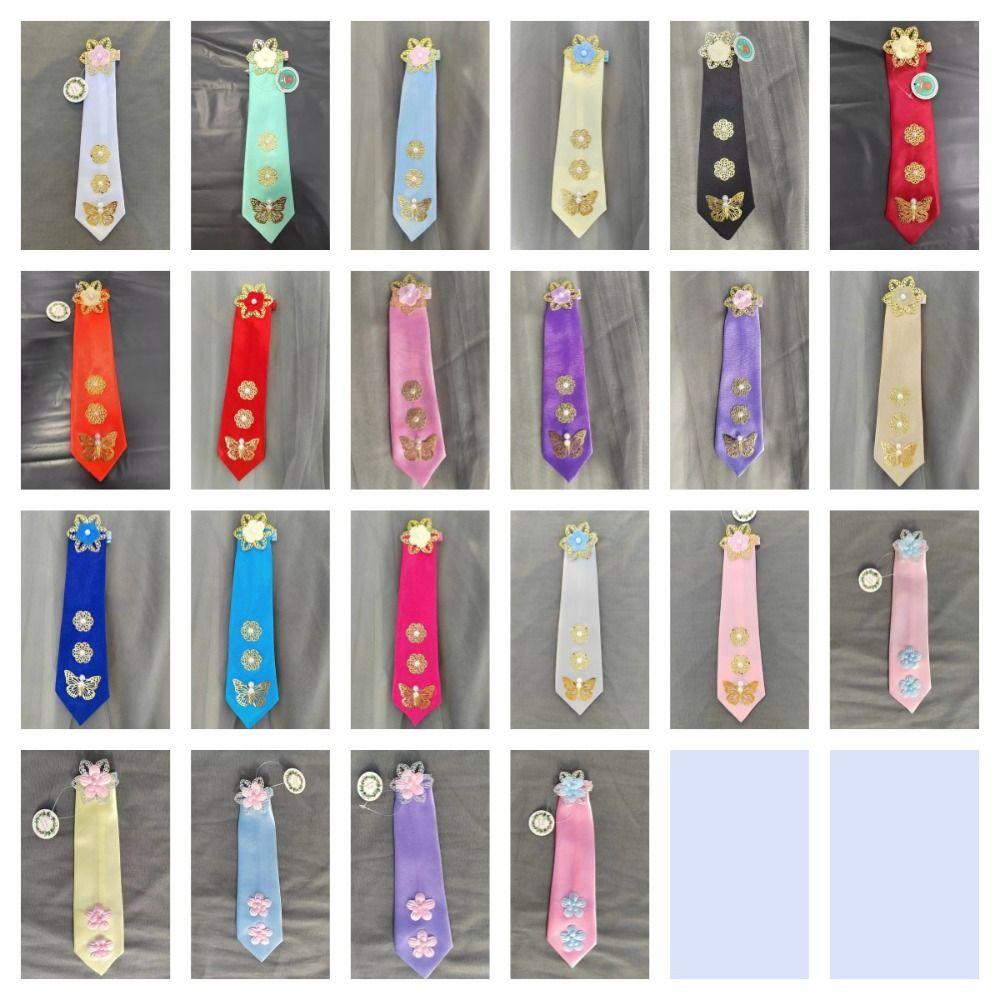 Flower Korean Hanbok Hairband Butterfly Stage Dance Costume Fashion Korean Headband  Ladies