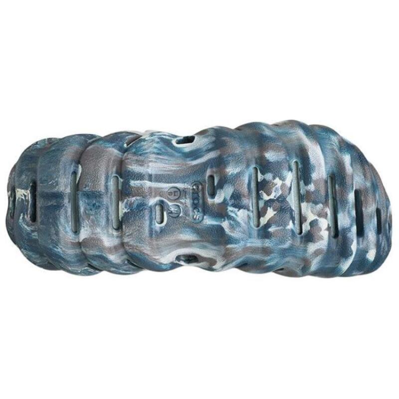 Crocs Bob Marble Lightweight and Breathable Hole Shoes Unisex Dark Blue