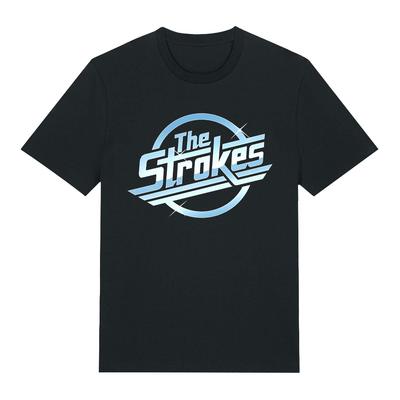 The Strokes Rock Band Logo T Shirts The Strokes Merch T-shirts Vintage Graphic Print Clothes Unisex Pure Cotton Short Sleeve Tees Anime T-shirt