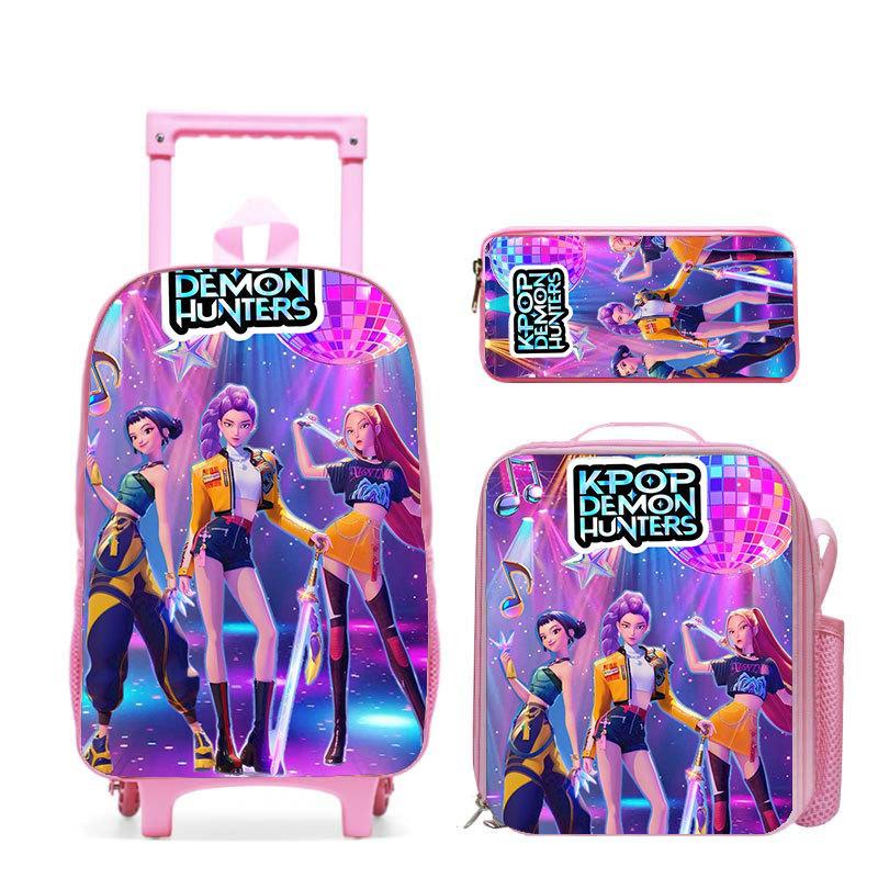 Kpop Witch Hunter Girl Group Schoolbag High Definition Printing Casual Crossing Border Lightweight Tie Rod Backpack One Piece Hair