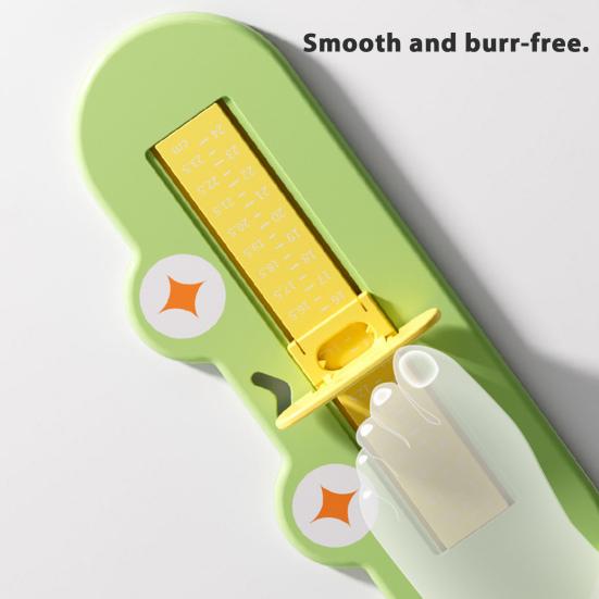 Kids Foot Measuring Device Cartoon Frog Infant Boys Girls Foot Length Measurement Gauge Accurate Shoe Sizer Ruler Feet Measurer