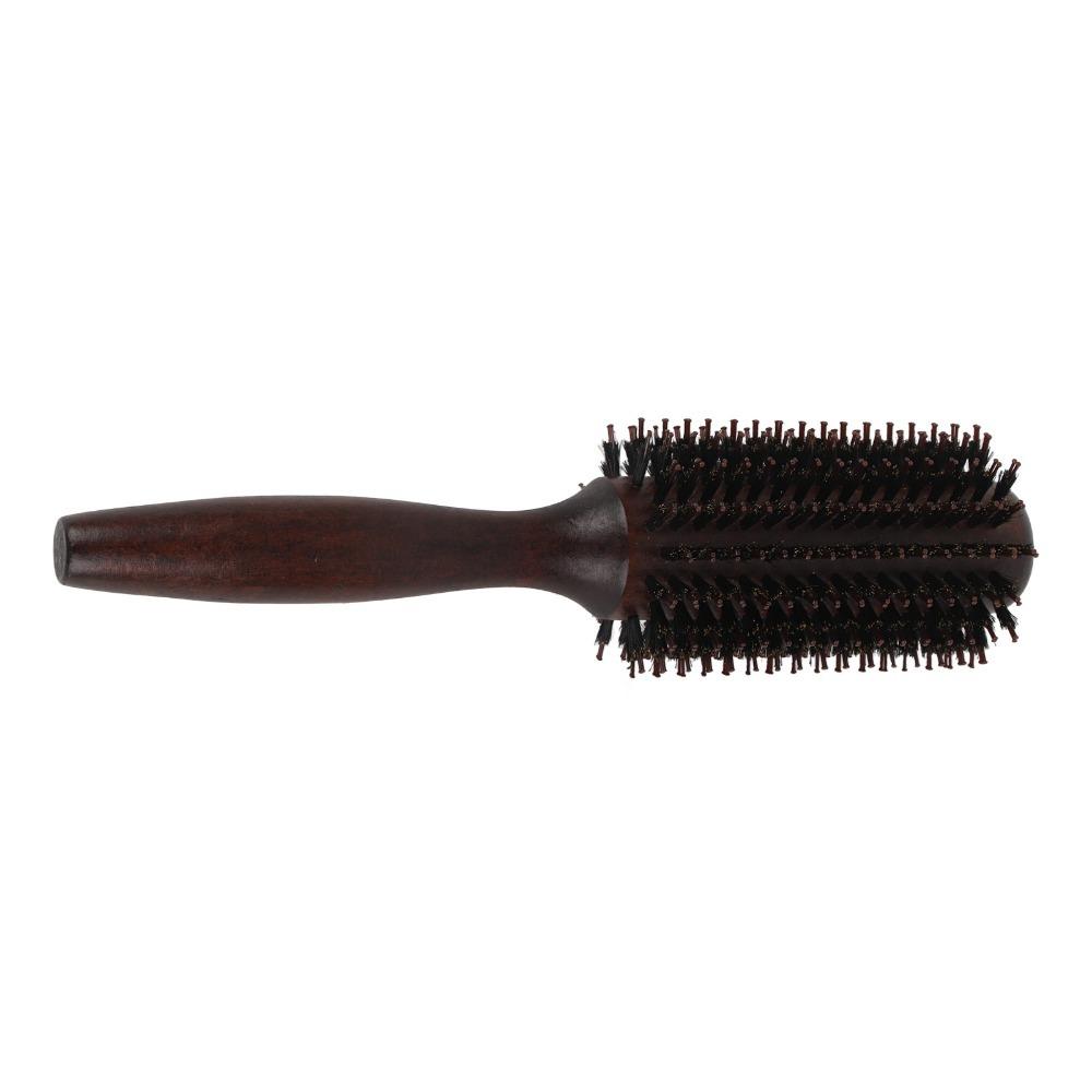 Professional Round Comb Wooden Handle Hair Brush Hair Care Hairdressing Comb Women Use