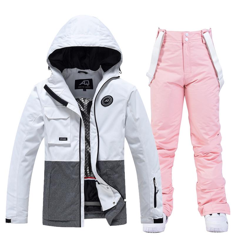 Men's & Women's Winter Ski & Snowboard Suit - Warm, Thickened Jacket and Pants