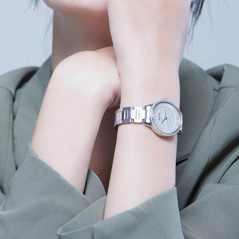 SEIKO ALBA Quartz Movement Stainless Steel Strap Watch Women's Watch Silver Dial AH7W31X1