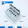 Waterproof Outdoor Emergency Stop & Control Box with Self-Reset Function