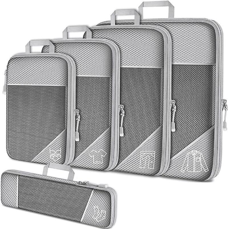 Portable Travel Storage Organizer Set: Dustproof Bags for Clothes, Underwear, and Shoes