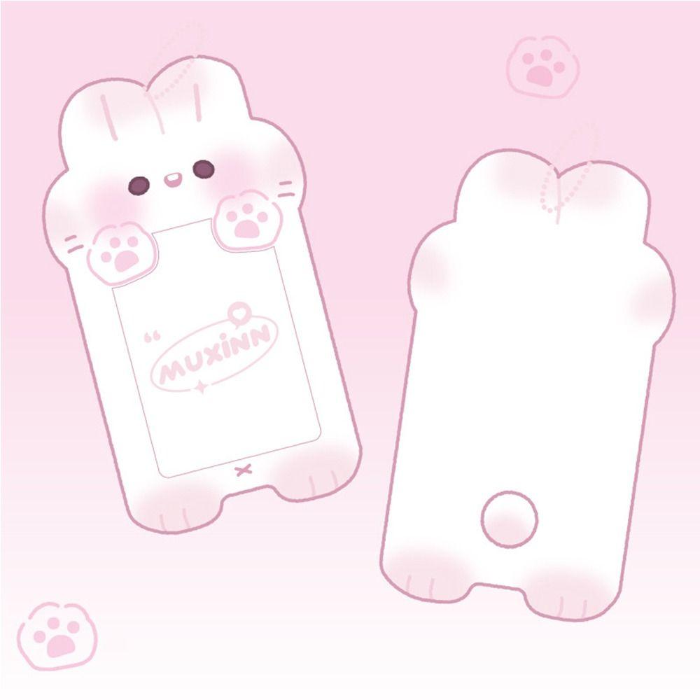 

Мультяшный корейский стиль рукав для карты хомяк держатель для проездной карты держатель для фотокарты корейского идола уличный CLE Rabbit