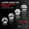 Jumper Cable Clamps for M18B2 18V Battery, 8AWG 6.39FT Portable Booster Cables with Adapter for Cars Trucks (No Battery)