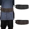 Middle Ages Waistband Perfect for Costume Parties Gatherings Cosplay Brown Belt Embossed Belt Brown Waistband