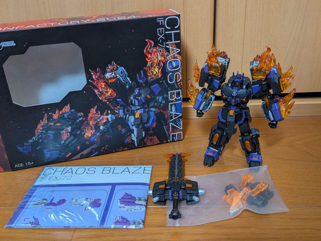 

[USED] ironfactory IF EX-72 CHAOS BLAZE Megatronus style