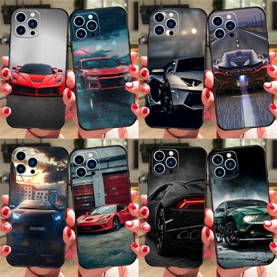 Cool Sports Car Phone Case For iPhone 18 17 Air 16 15 14 13 11 12 Pro Max 13 12 Mini 15 16 Plus 16e Cover Coque