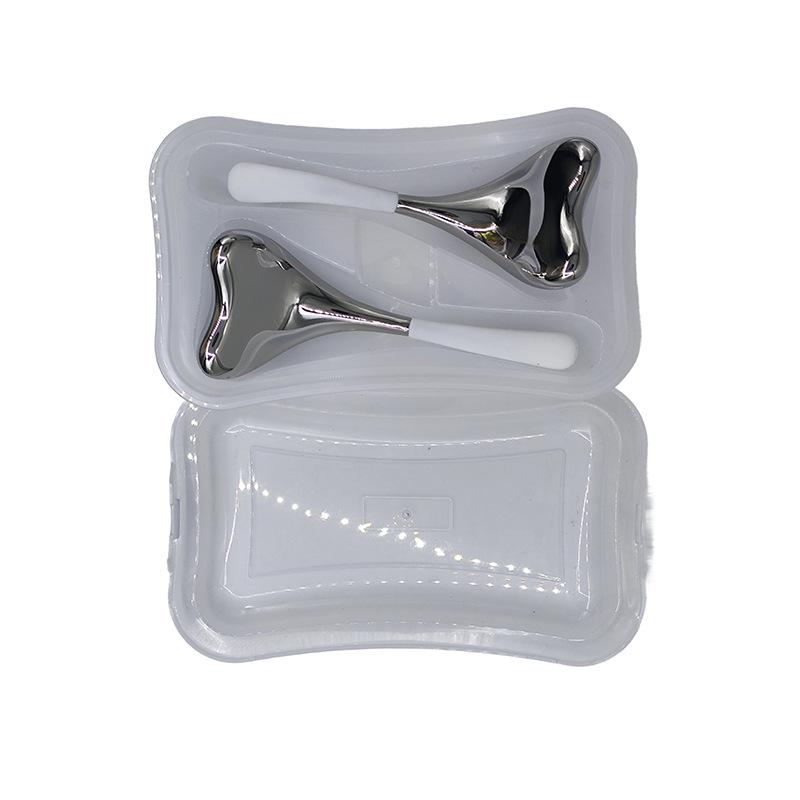 Stainless Steel Ice Wave Ball Facial Massage Tool