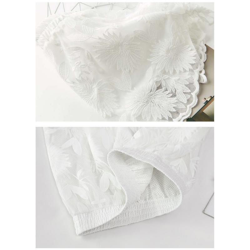 Can Wear Anti-slip Safety Pants Women's New Lace Large Size Leggings Loose Shorts Summer