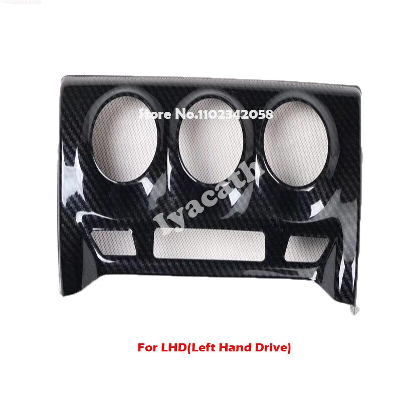LHD RHD For 2014 2015 Toyota Yaris L Vios FS ABS Carbonfiber Window Rise Switch Gear Shift Panle Steering Wheel Air Switch Cover