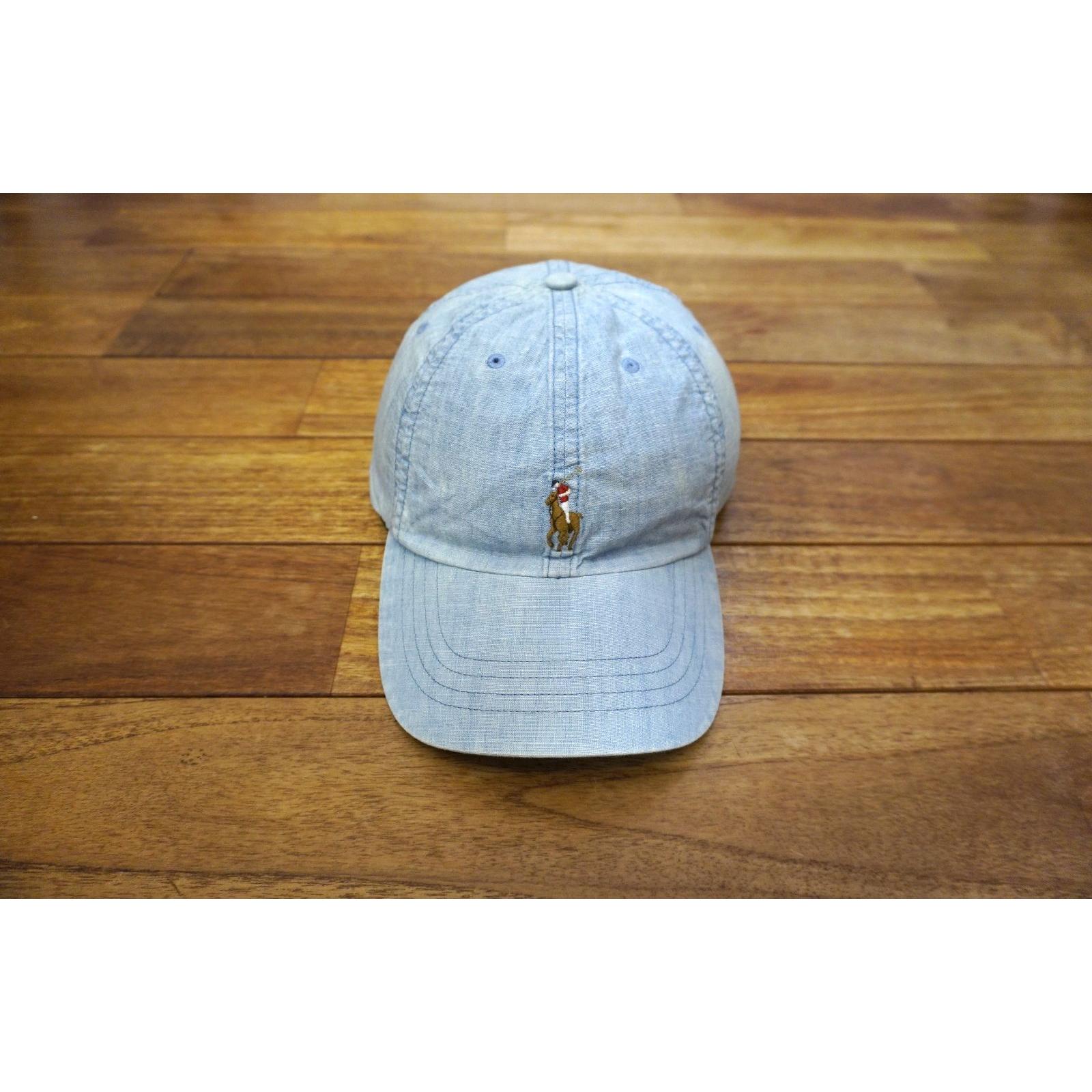 Used Polo Ralph Lauren Cap Light Blue Chambray