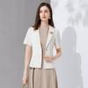 Summer Style Intellectual OL Style Commuter Suit Jacket with Feminine Temperament, Slim and Short Fit, Small Suit