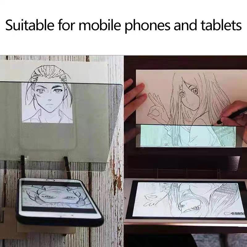 Translucent Optical Sketch Projector: Mobile Screen Tracing Board Stand for Drawing