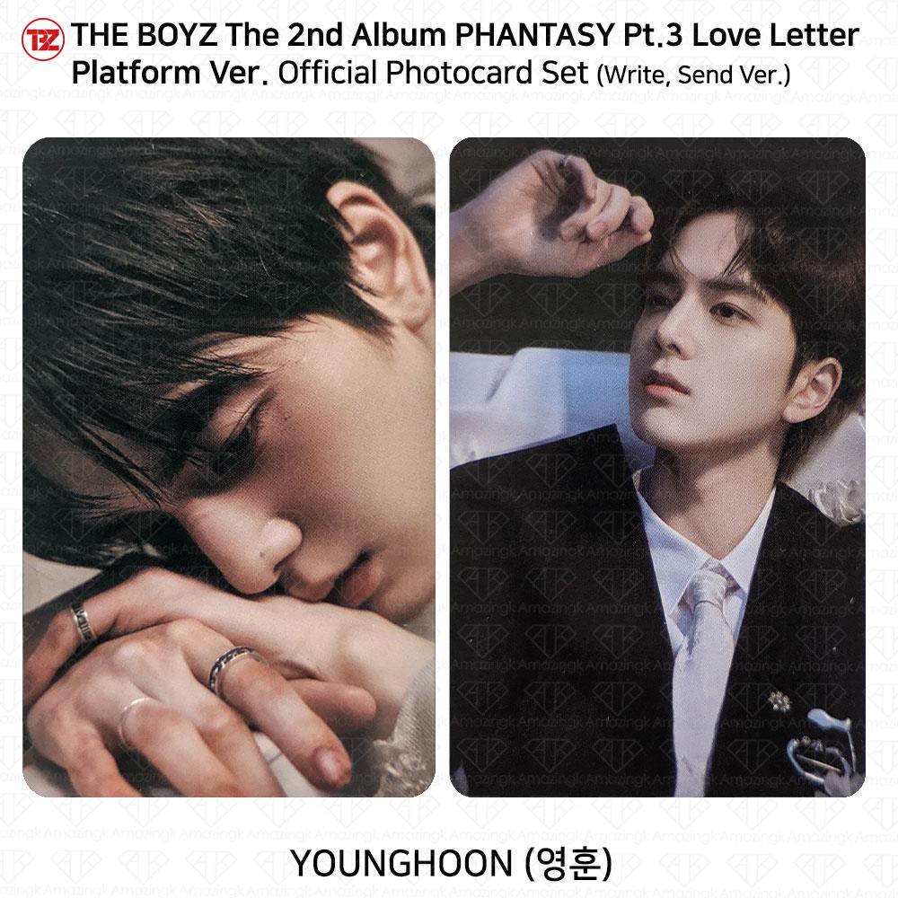 THE BOYZ Phantasy Pt.3 Love Letter Platform Ver QR Selfie Official Photocard