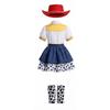 Animated Movie Cosplay Costume Sets Western Cowgirl Costume Set Cow Print Dress With Hat Leg Warmers Halloween Party Clothing