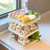 Hotpot Side Dishes, Household Split Tableware, Storage Racks, Multi-layer Tableware Preparation Tools, Large Capacity Trays