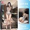 Women Sexy See Through Hollow Out Sleeveless Hip Hugger Sex Lingerie Set