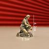 Vintage Brass 12 Constellation Figurines Handcrafted Durable Ornament for Desk Shelf Bedroom Decor Unique Birthday Gift