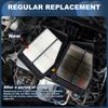 X Autohaux Car Engine Air Filter No.28113P0400 for Kia Sportage -2024 1 Pcs Long Life