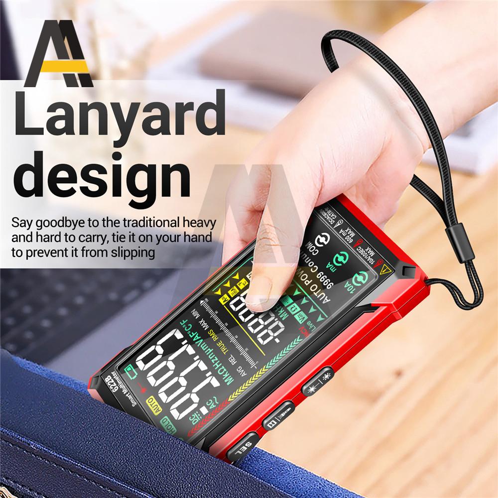 ANENG 622A/622B Digital Multimeter Professional AC/DC Volt Ammeter With Laser Lamp Capacitance Ohm Temp Tester for Electrician