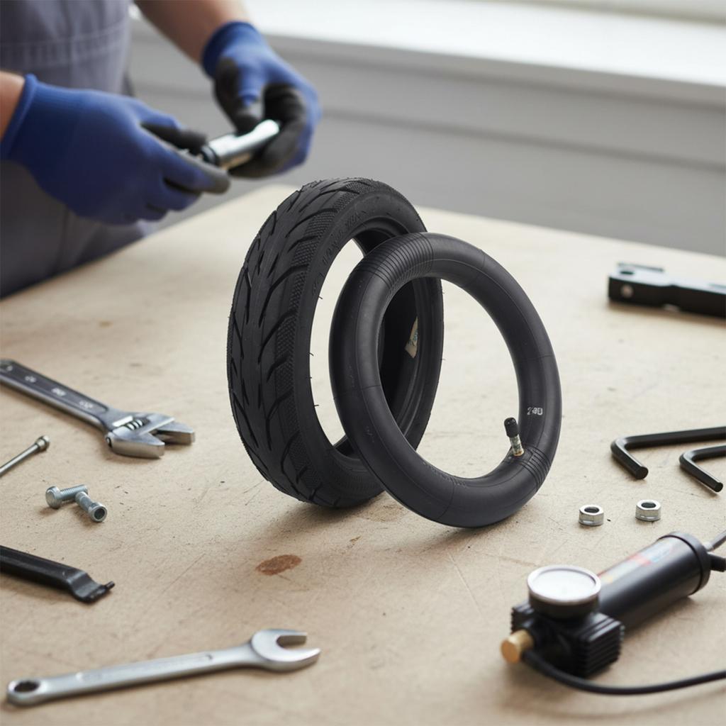 10 Inch 10x2.125 Electric Scooter Inner Tube & Tyre
