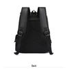 Mochila de Cuero PU de Gran Capacidad Estilo Coreano para Estudiantes y Viajeros - Unisex, Casual y de Moda Bolso de Doble Hombro