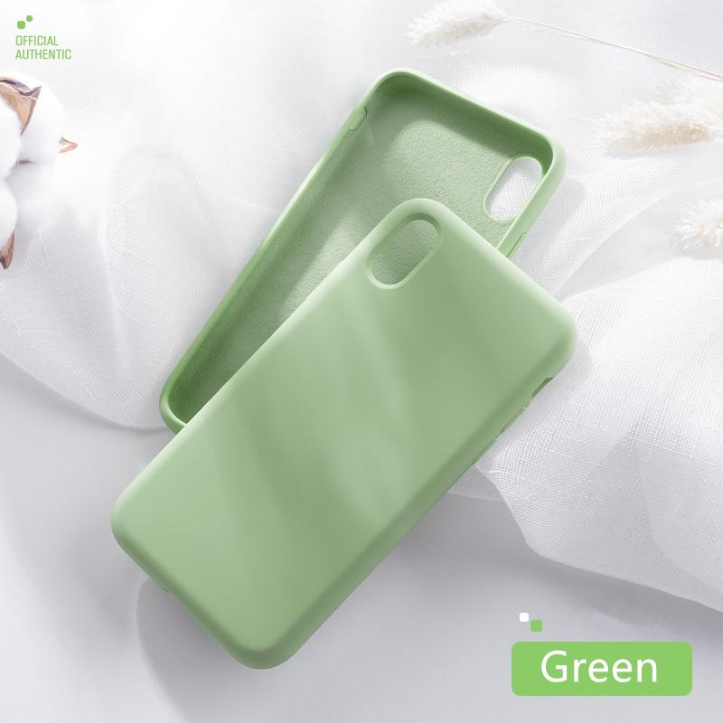 Buy Liquid Silicone Case For iPhone X XS Max XR Case for iPhone 6 6s 7 ...